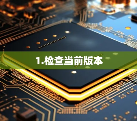 1.检查当前版本