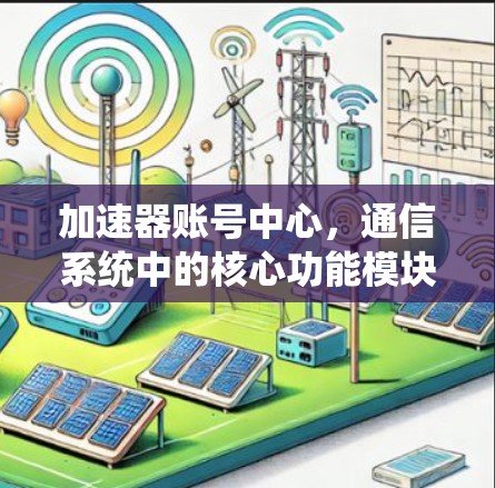 加速器账号中心，通信系统中的核心功能模块