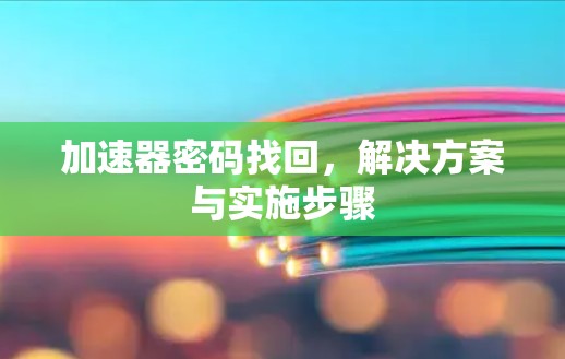 加速器密码找回，解决方案与实施步骤