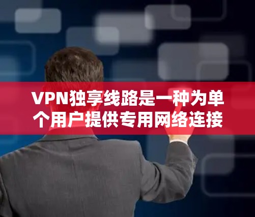 VPN独享线路是一种为单个用户提供专用网络连接的服务，确保带宽和速度不受其他用户影响，适用于需要高性能和安全的场景。以下是对VPN独享线路的详细分析