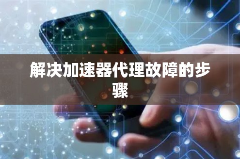 解决加速器代理故障的步骤