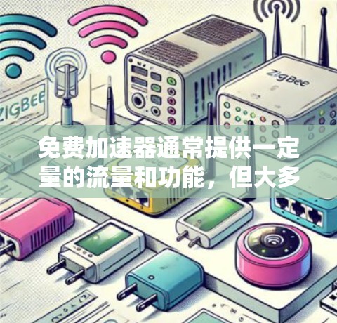 免费加速器通常提供一定量的流量和功能，但大多数情况下都有限制。以下是一些常见的限制和常见的免费加速器选择