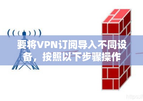 要将VPN订阅导入不同设备，按照以下步骤操作