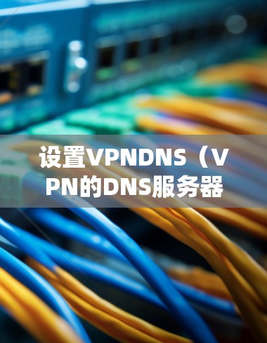 设置VPNDNS（VPN的DNS服务器）是一个重要的配置步骤，确保VPN网络的正常运行和安全性。以下是详细的步骤指南