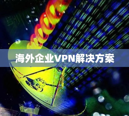 海外企业VPN解决方案
