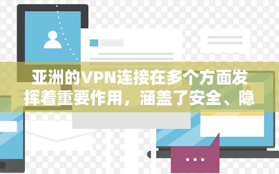 亚洲的VPN连接在多个方面发挥着重要作用，涵盖了安全、隐私、法律合规和企业应用等多个方面。以下是关于亚洲VPN连接的详细分析