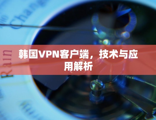 韩国VPN客户端，技术与应用解析