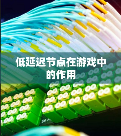 低延迟节点在游戏中的作用