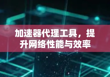 加速器代理工具，提升网络性能与效率