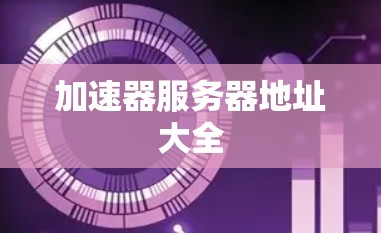 加速器服务器地址大全