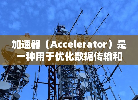 加速器（Accelerator）是一种用于优化数据传输和网络性能的设备或解决方案，常见于云计算、数据中心和大数据环境中。根据你的需求和应用场景，以下是一些知名品牌和推荐的加速器解决方案