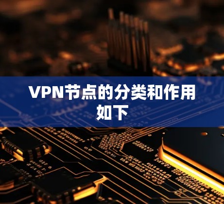 VPN节点的分类和作用如下