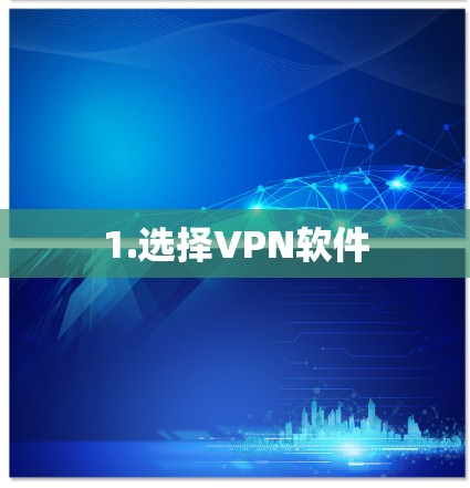 1.选择VPN软件
