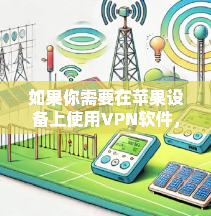 如果你需要在苹果设备上使用VPN软件，同时希望通过加速器来提高网络连接速度，那么以下是一些推荐的应用和工具