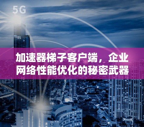 加速器梯子客户端，企业网络性能优化的秘密武器