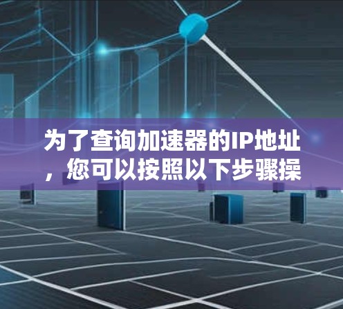 为了查询加速器的IP地址，您可以按照以下步骤操作