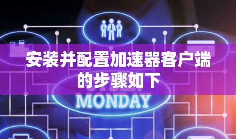 安装并配置加速器客户端的步骤如下