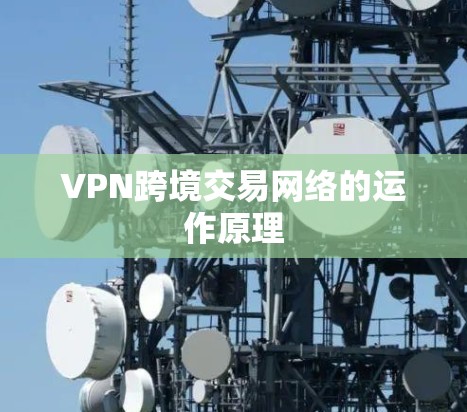 VPN跨境交易网络的运作原理