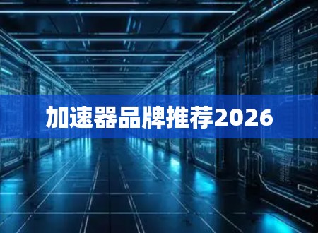 加速器品牌推荐2026