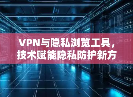 VPN与隐私浏览工具，技术赋能隐私防护新方案