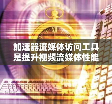 加速器流媒体访问工具是提升视频流媒体性能的重要解决方案，通过分解和并行处理任务，显著提高了播放速度和稳定性。以下是对该工具的详细分析