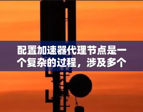配置加速器代理节点是一个复杂的过程，涉及多个步骤和知识点。以下是对配置过程的详细分步说明