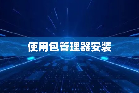 使用包管理器安装