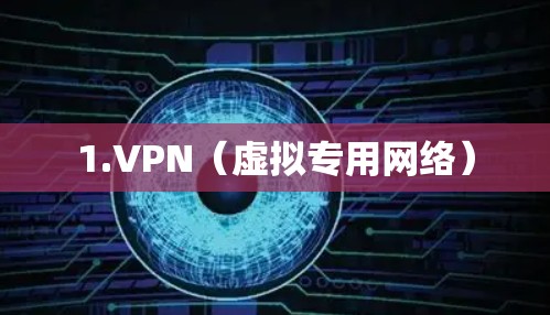 1.VPN（虚拟专用网络）