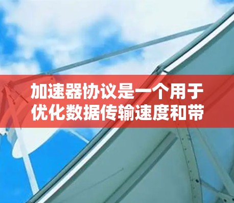 加速器协议是一个用于优化数据传输速度和带宽利用率的技术，通过缓存和分发数据到多个服务器来加速请求。以下是加速器协议的详细介绍