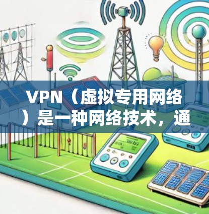 VPN（虚拟专用网络）是一种网络技术，通过创建安全的加密连接，允许用户匿名访问互联网，保护隐私和安全。以下是关于VPN全球互联网连接的详细分析