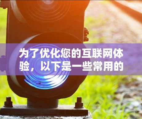 为了优化您的互联网体验，以下是一些常用的VPN互联网优化工具及其功能介绍