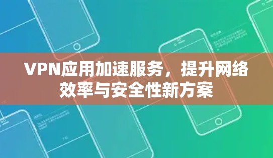 VPN应用加速服务，提升网络效率与安全性新方案