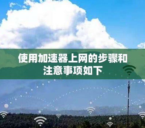 使用加速器上网的步骤和注意事项如下