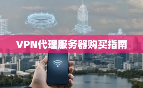 VPN代理服务器购买指南
