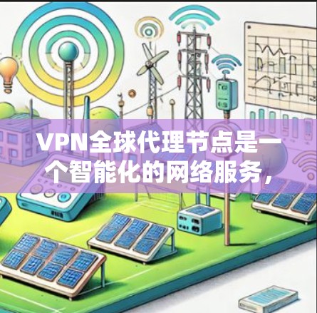 VPN全球代理节点是一个智能化的网络服务，通过全球分布的服务器为用户提供高效、安全的网络连接。以下是对VPN全球代理节点的详细解析