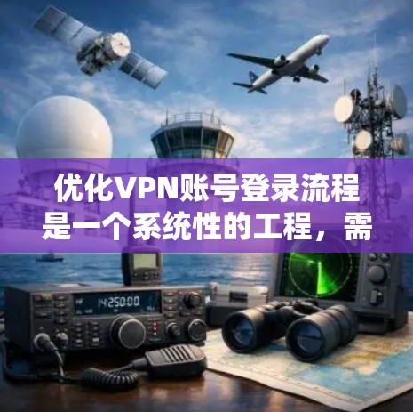 优化VPN账号登录流程是一个系统性的工程，需要从多个方面进行深入分析和规划。以下是针对该优化项目的详细总结和实施建议