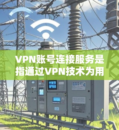 VPN账号连接服务是指通过VPN技术为用户提供安全、匿名或快速访问互联网的服务。这些服务通常由专业的VPN提供商操作，他们为用户分配专用账号和服务器，确保用户能够通过VPN连接访问互联网