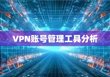 VPN账号管理工具分析