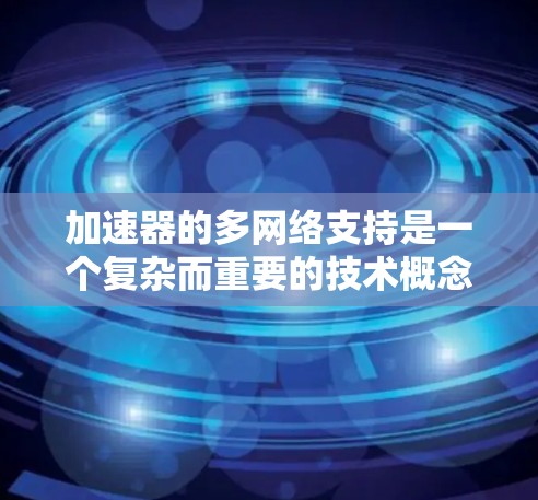 加速器的多网络支持是一个复杂而重要的技术概念，旨在提升数据中心的网络性能，适应多种网络环境和需求。以下是对这一概念的详细分析和总结