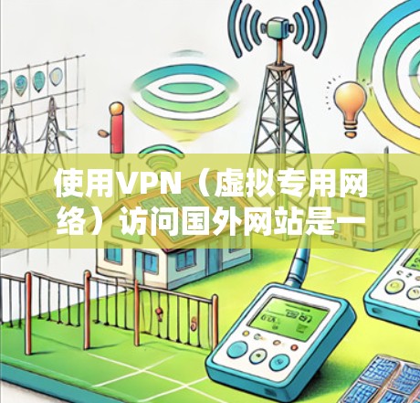 使用VPN（虚拟专用网络）访问国外网站是一个常见的需求，特别是在公司、学校或其他受限网络环境中。以下是关于使用VPN访问国外网站的一些工具和方法