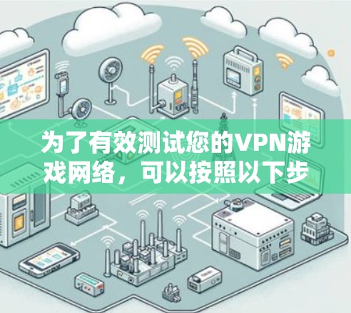 为了有效测试您的VPN游戏网络，可以按照以下步骤进行