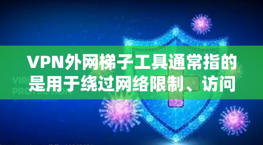 VPN外网梯子工具通常指的是用于绕过网络限制、访问外网资源或保护隐私的工具。这些工具可以帮助用户在使用VPN时，进一步规避某些网络监控或访问限制。常见的梯子工具包括