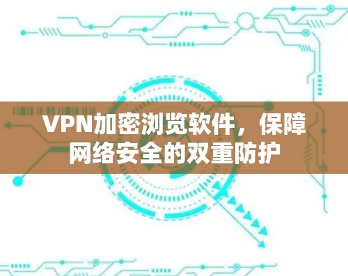 VPN加密浏览软件，保障网络安全的双重防护