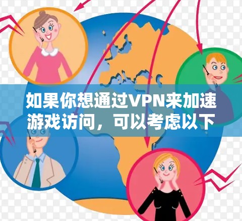 如果你想通过VPN来加速游戏访问，可以考虑以下方法