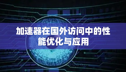 加速器在国外访问中的性能优化与应用