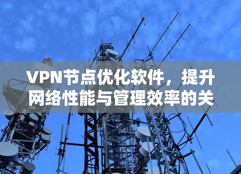 VPN节点优化软件，提升网络性能与管理效率的关键