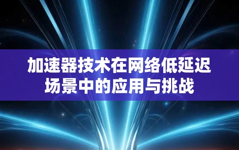 加速器技术在网络低延迟场景中的应用与挑战