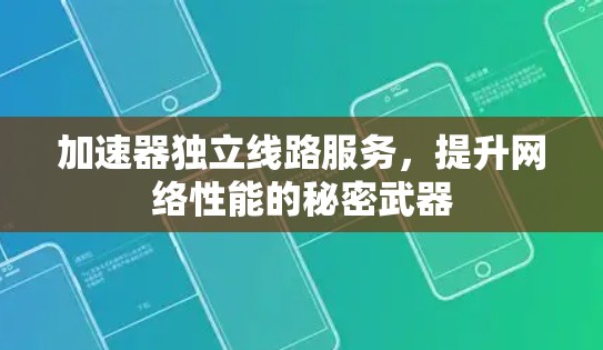 加速器独立线路服务，提升网络性能的秘密武器