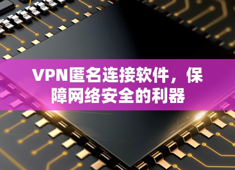 VPN匿名连接软件，保障网络安全的利器