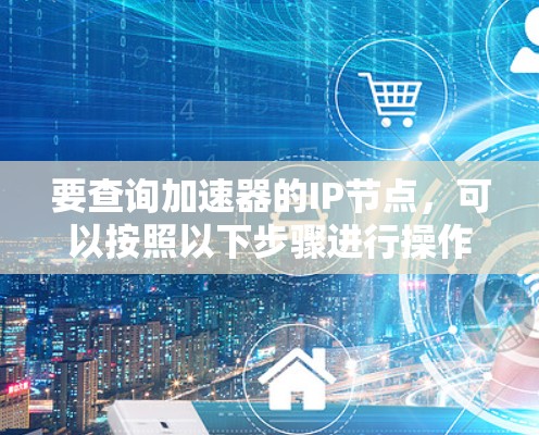 要查询加速器的IP节点，可以按照以下步骤进行操作